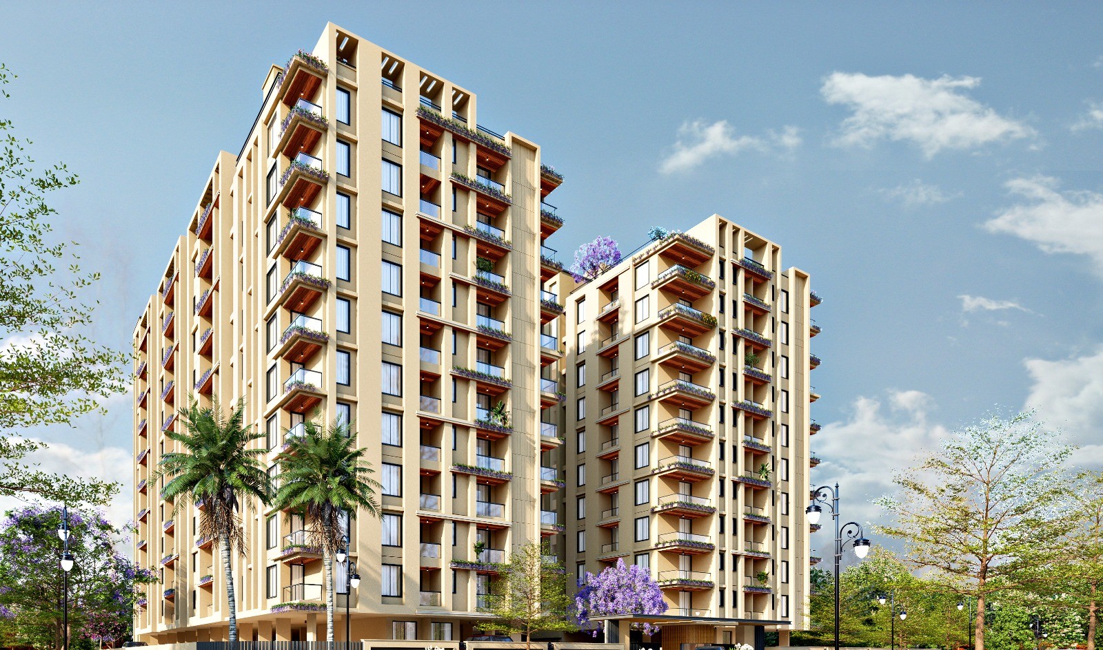 3 & 4 BHK Flats for Sale in Mansarovar Jaipur : Royal Crysta